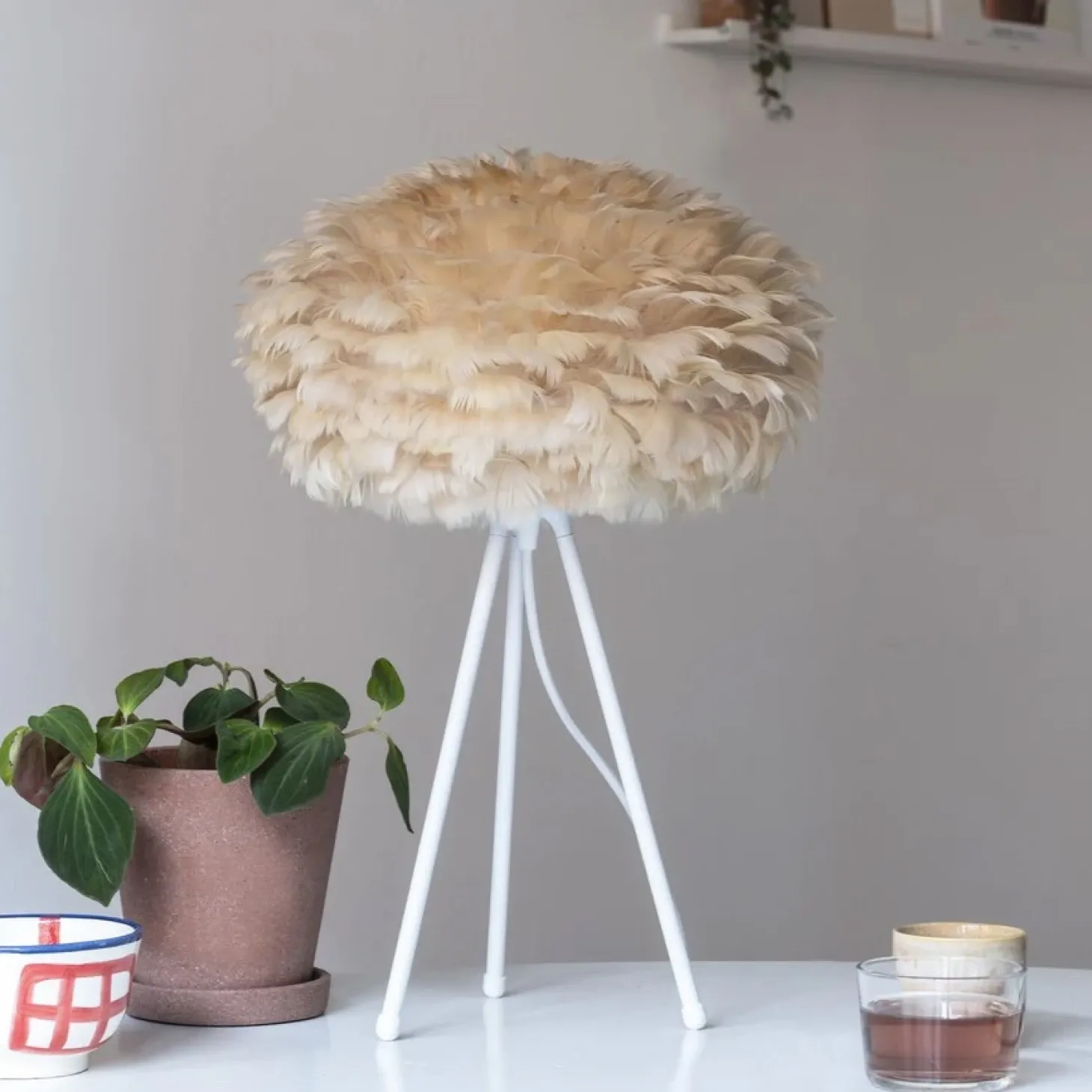Umage - Bord tripod - Hvid
