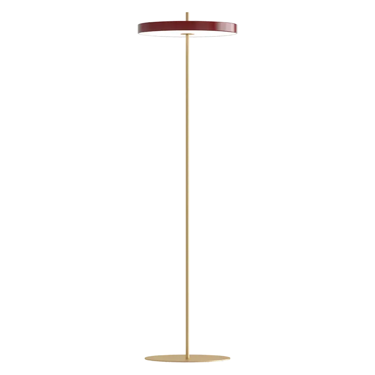 Umage - Gulvlampe - Asteria Floor - Ruby red - Ø43 cm