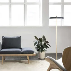 Umage - Gulvlampe - Asteria Floor - Anthracite grey - Ø43 cm