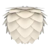 Umage - Lampeskærm - Aluvia Pendel - Pearl White - Medium