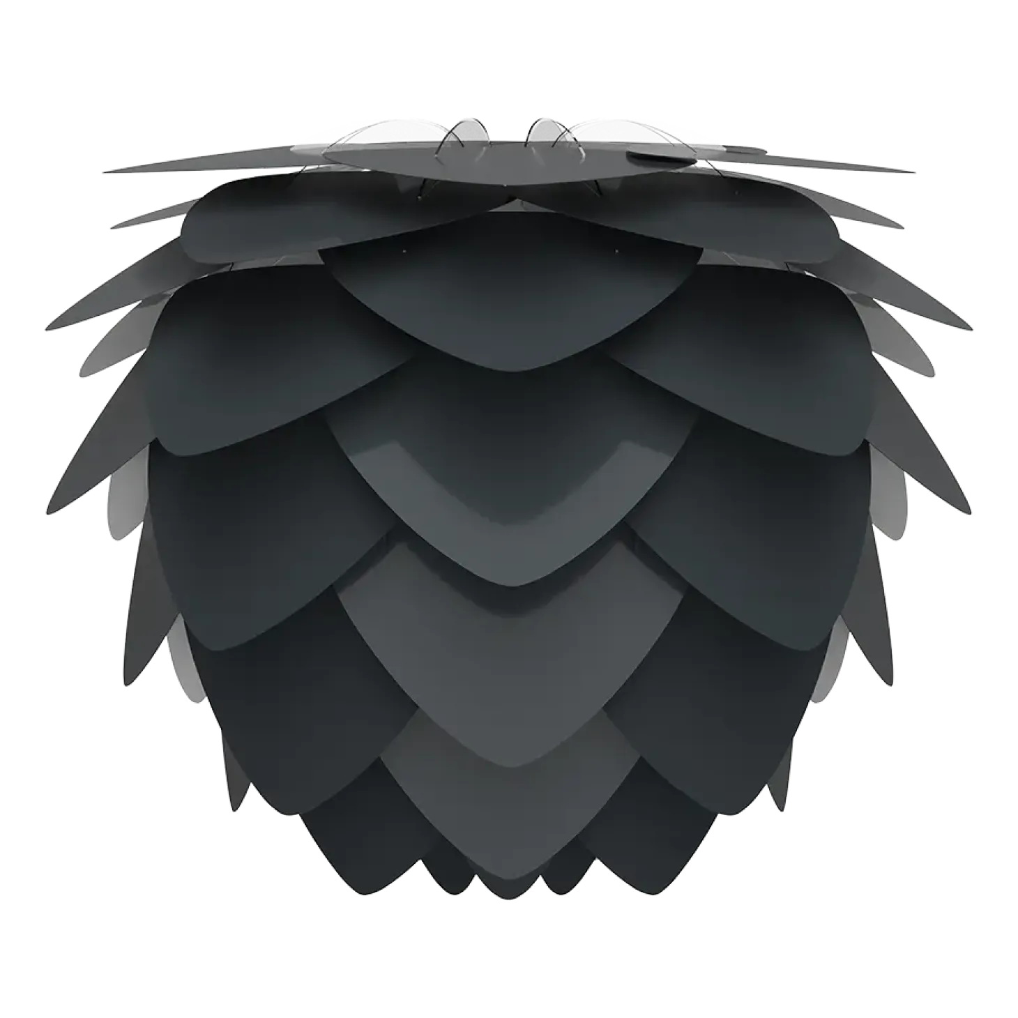 Umage - Lampeskærm - Aluvia Pendel - Anthracite grey - Medium Ø59 cm