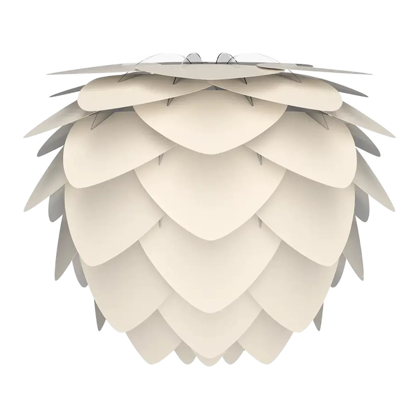 Umage - Lampeskærm - Aluvia Pendel - Pearl white - Mini Ø40 cm