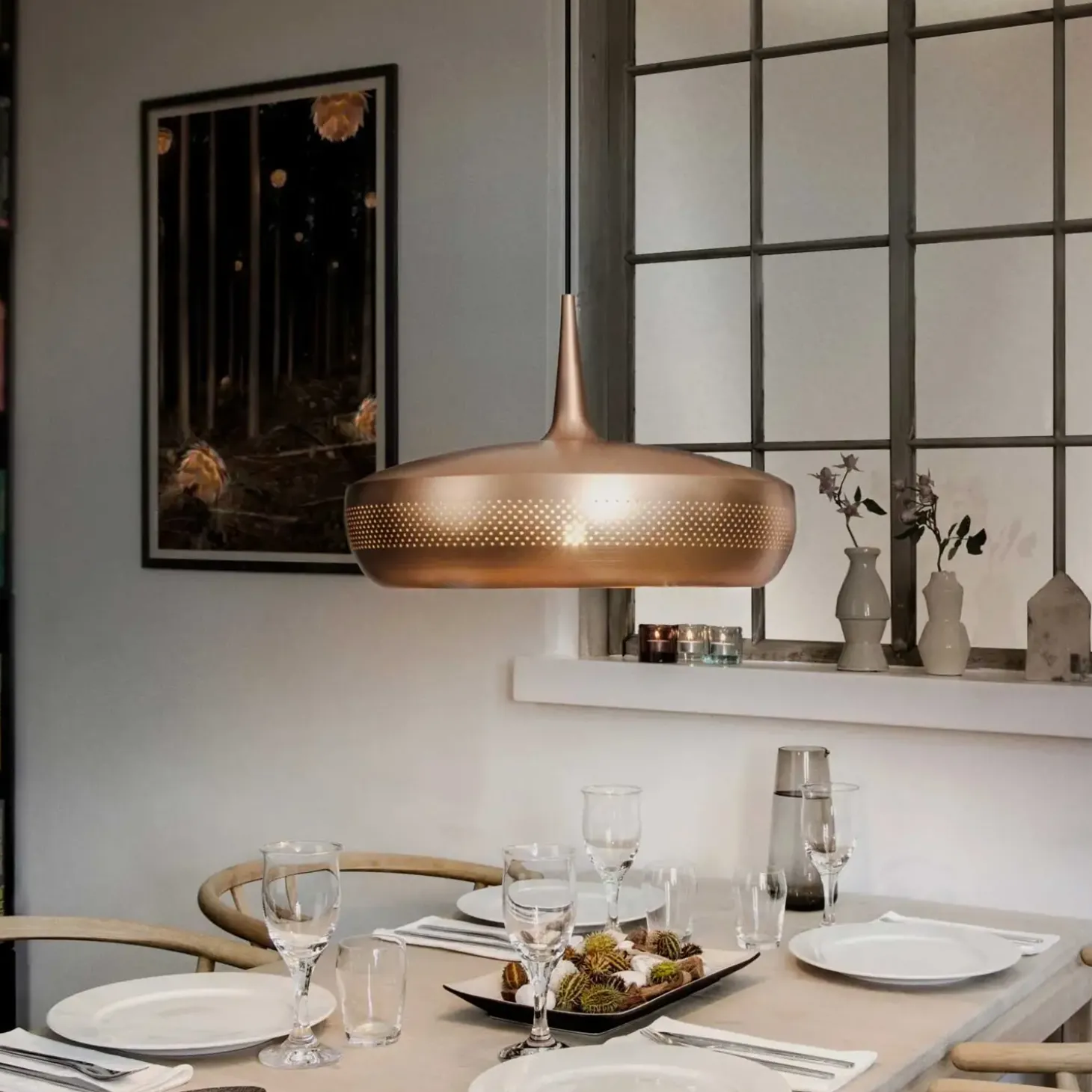 Umage - Lampeskærm - Clava Dine - Børstet messing