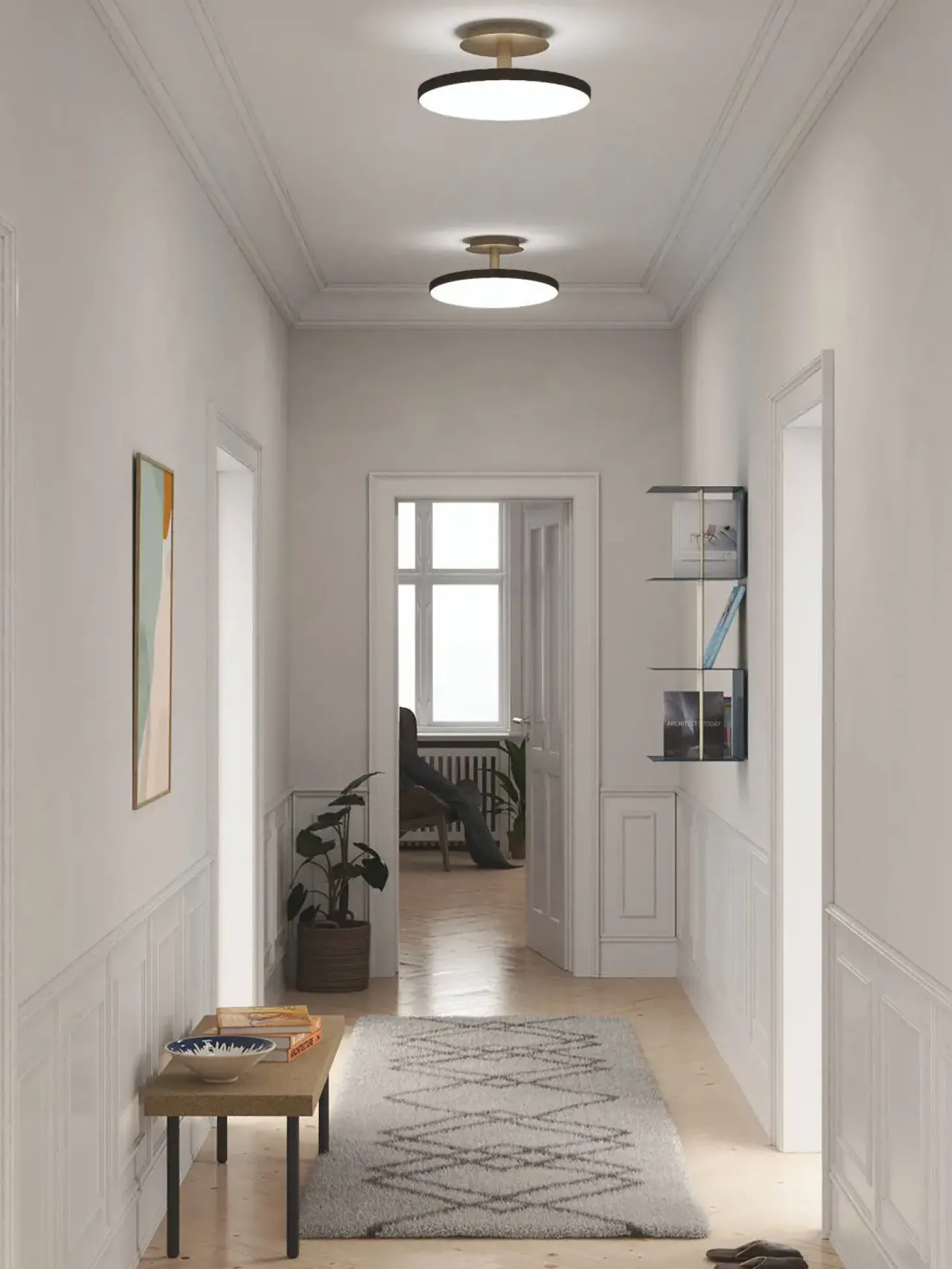 Umage - Loftlampe - Asteria Up - Sort - Ø43 cm