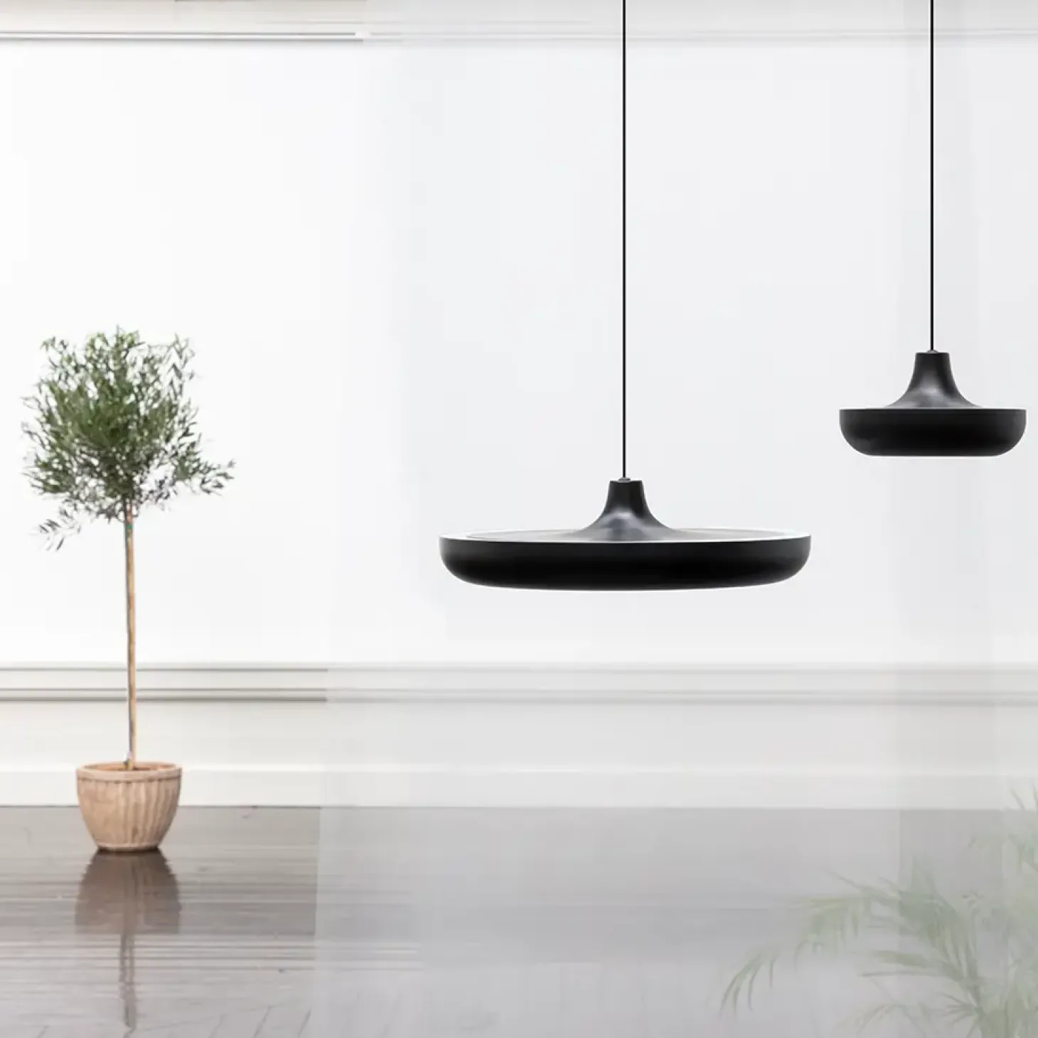 Umage - Loftlampe - Cassini - Sort - Medium Ø40 cm