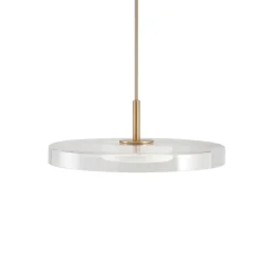 Umage - Pendel - Asteria - Messingtop - Glas - Mini Ø31 cm