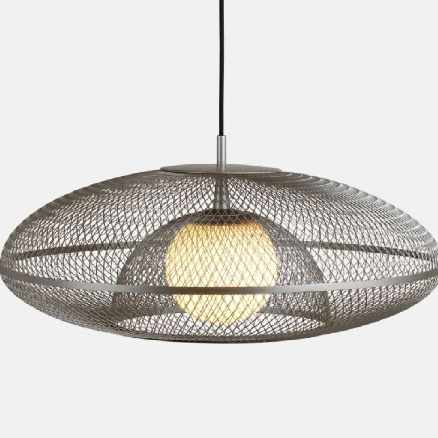 Umage - Pendel Lampeskærm - Faraday - Large Stål
