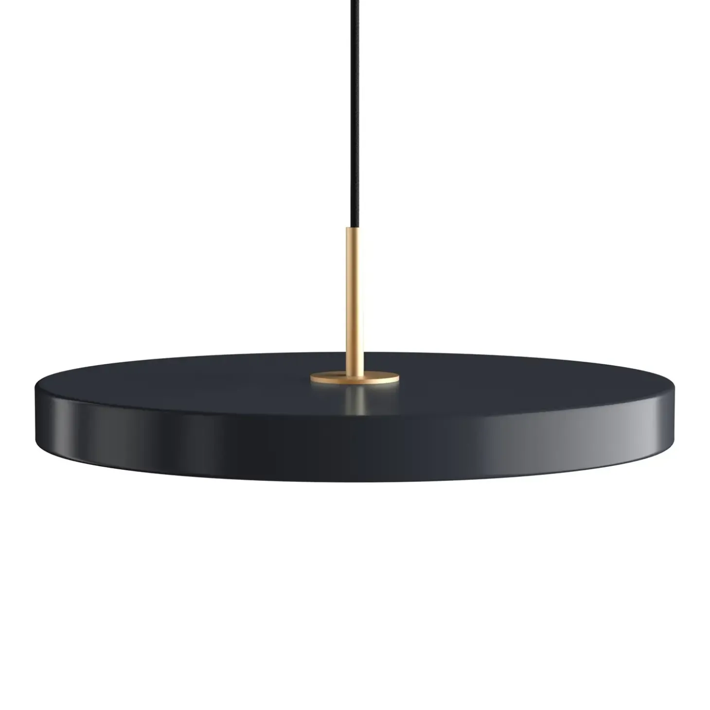 Umage - Pendel m/ messingtop - Asteria - Anthracite grey - Medium