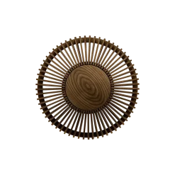 Umage - Væglampe - Clava Up Wood - Medium - Dark oak/Mørk eg