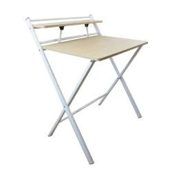 UNILUX - Folde bord - HOMY - Bøg/Hvid