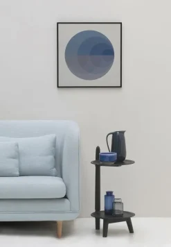 VISSEVASSE - Gradient blue plakat - 50x50 cm