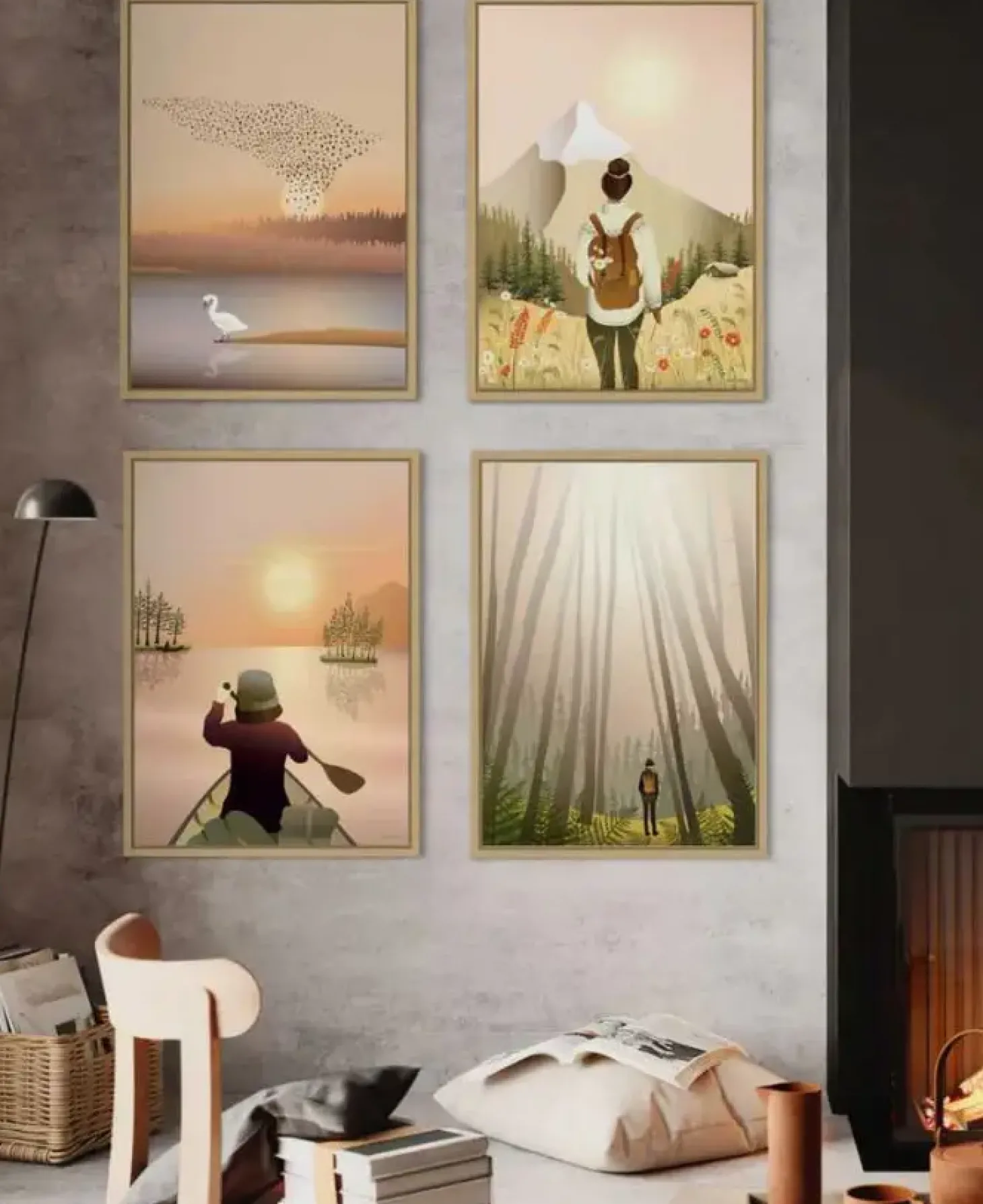 ViSSEVASSE - Ramme til plakat - Eg - 30x40 cm
