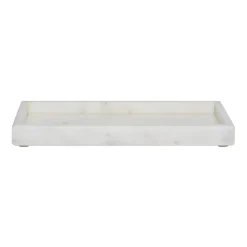 WELLmark - bakke i marmor - hvid