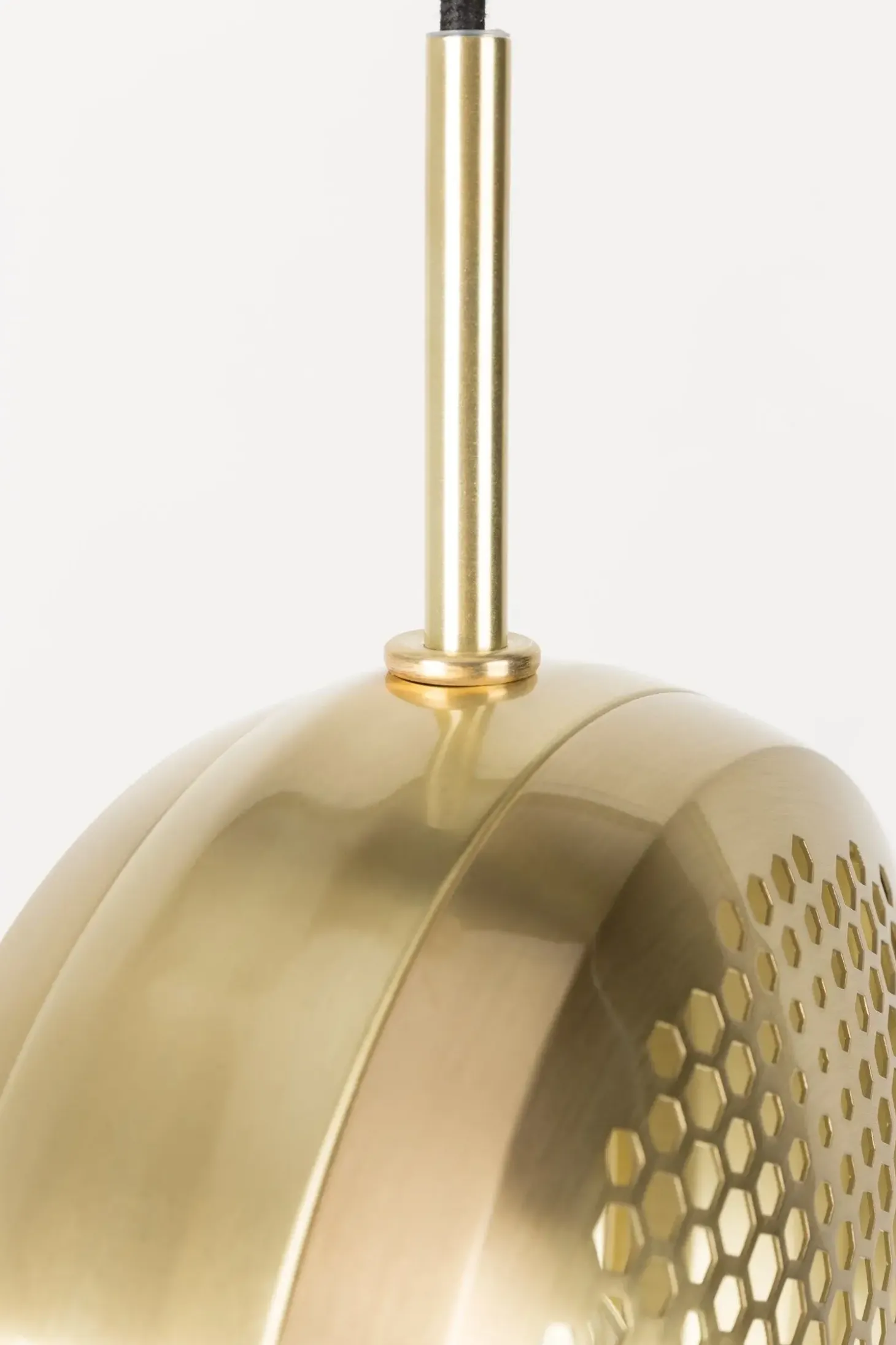 Zuiver - Pendel lampe GRINGO FLAT messing